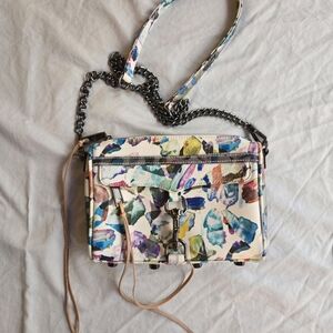 Rebecca Minkoff MINI MAC Watercolor Leather Crossbody Purse